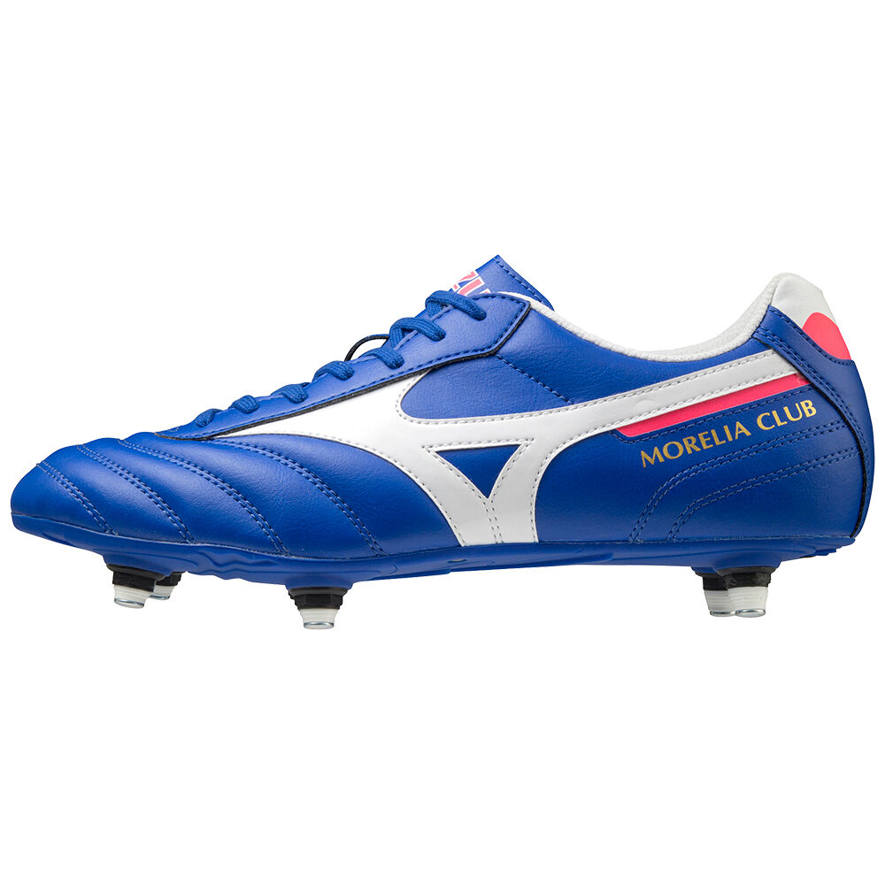 Chuteiras Mizuno Morelia II Club SI - Homem - Azuis/Branco - JOQPL5617